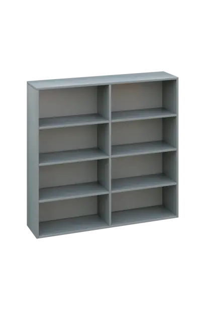 KNI 32 regál knihovnický, 1150X1200X300, šedá